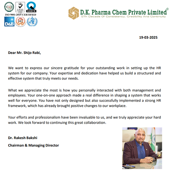 D.K. Pharma Chem Private Limited